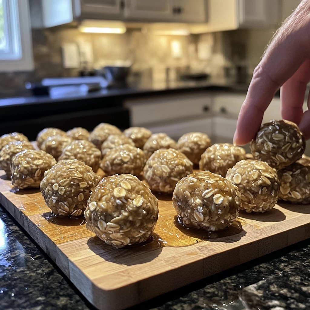 Protein Balls with Oats and Honey