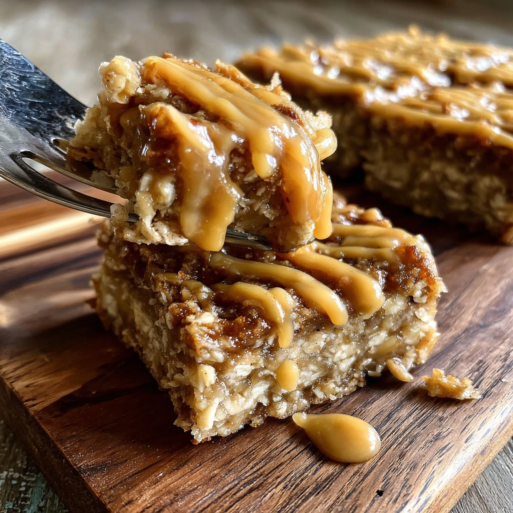 Banana Oat Yogurt Squares