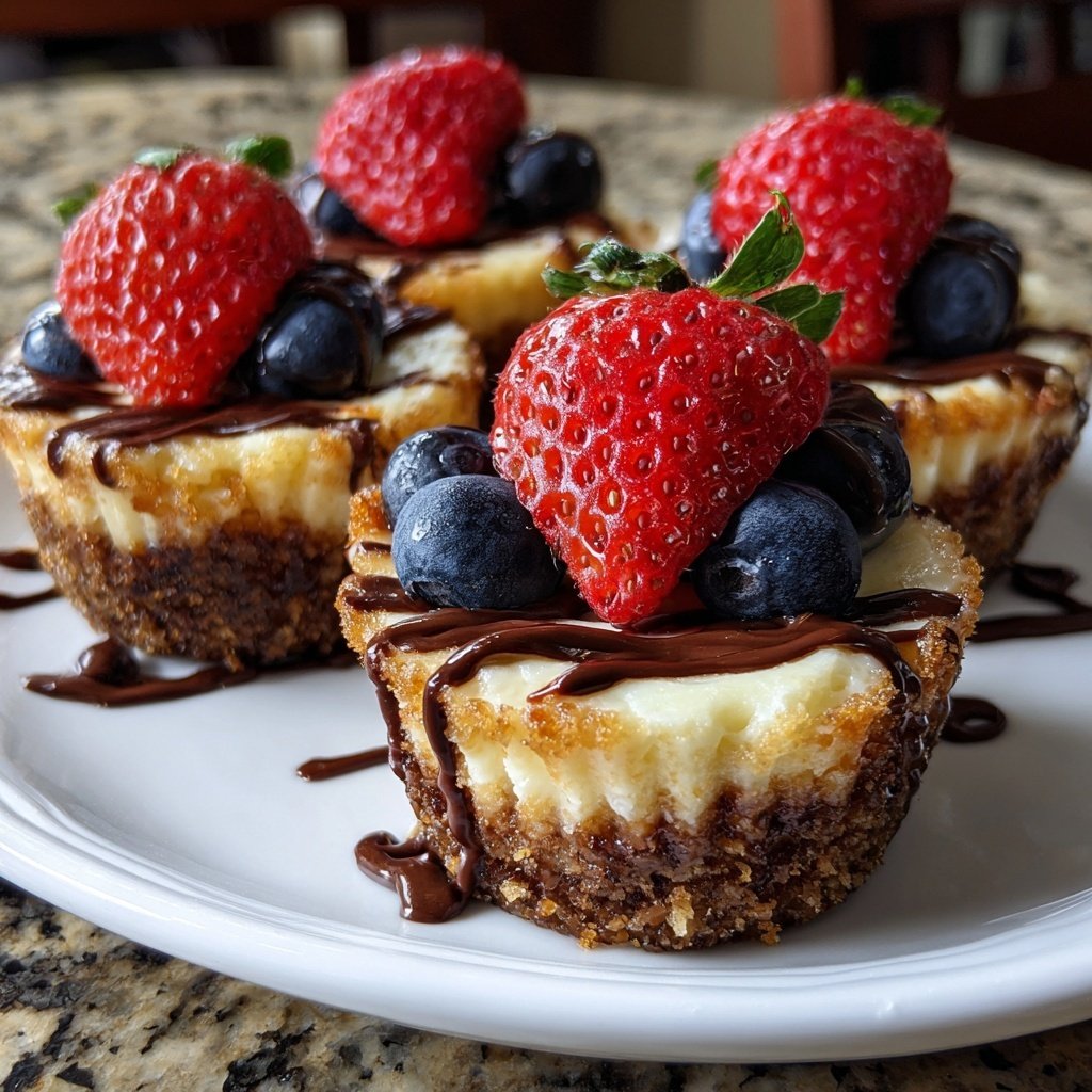 Super Bowl Desserts Mini Cheesecake Cups