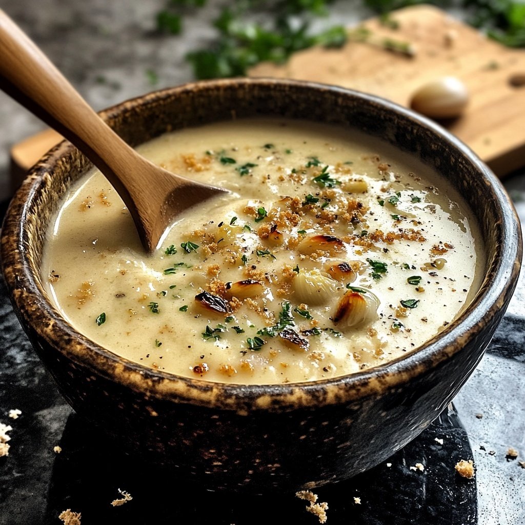 French Garlic Soup