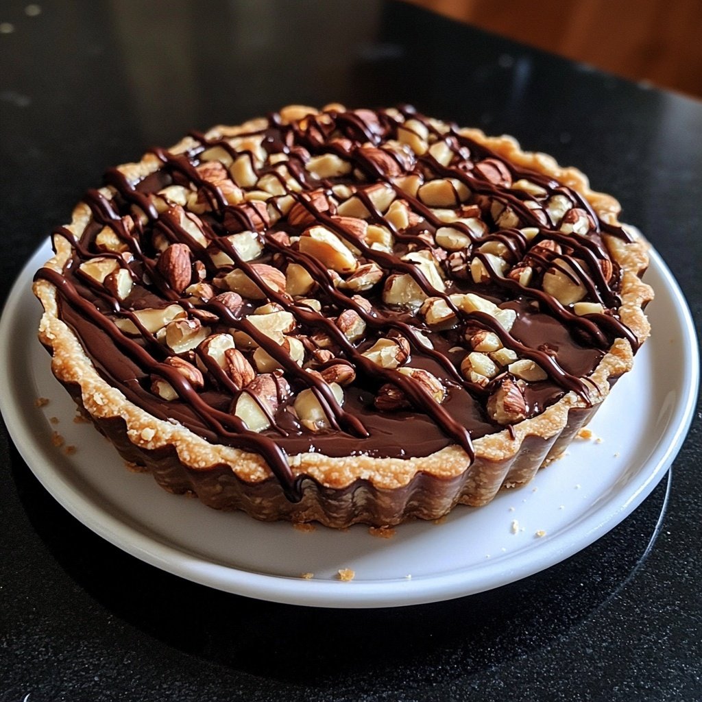 Chocolate Hazelnut Tart
