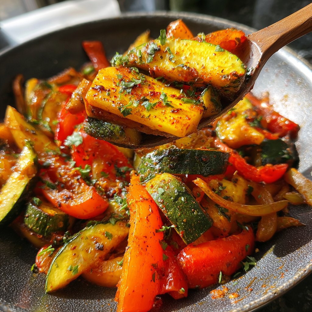 Smoky Paprika Veggie Skillet