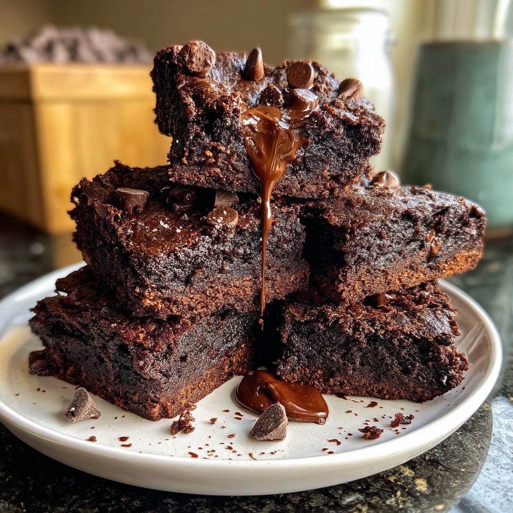Sourdough Discard Brownies One Bowl