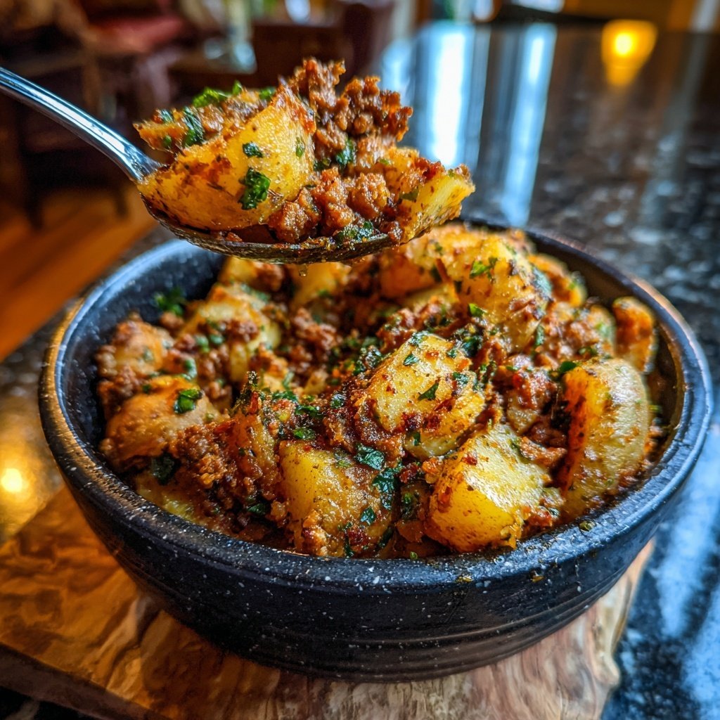 One Pot Ground Beef And Potatoes