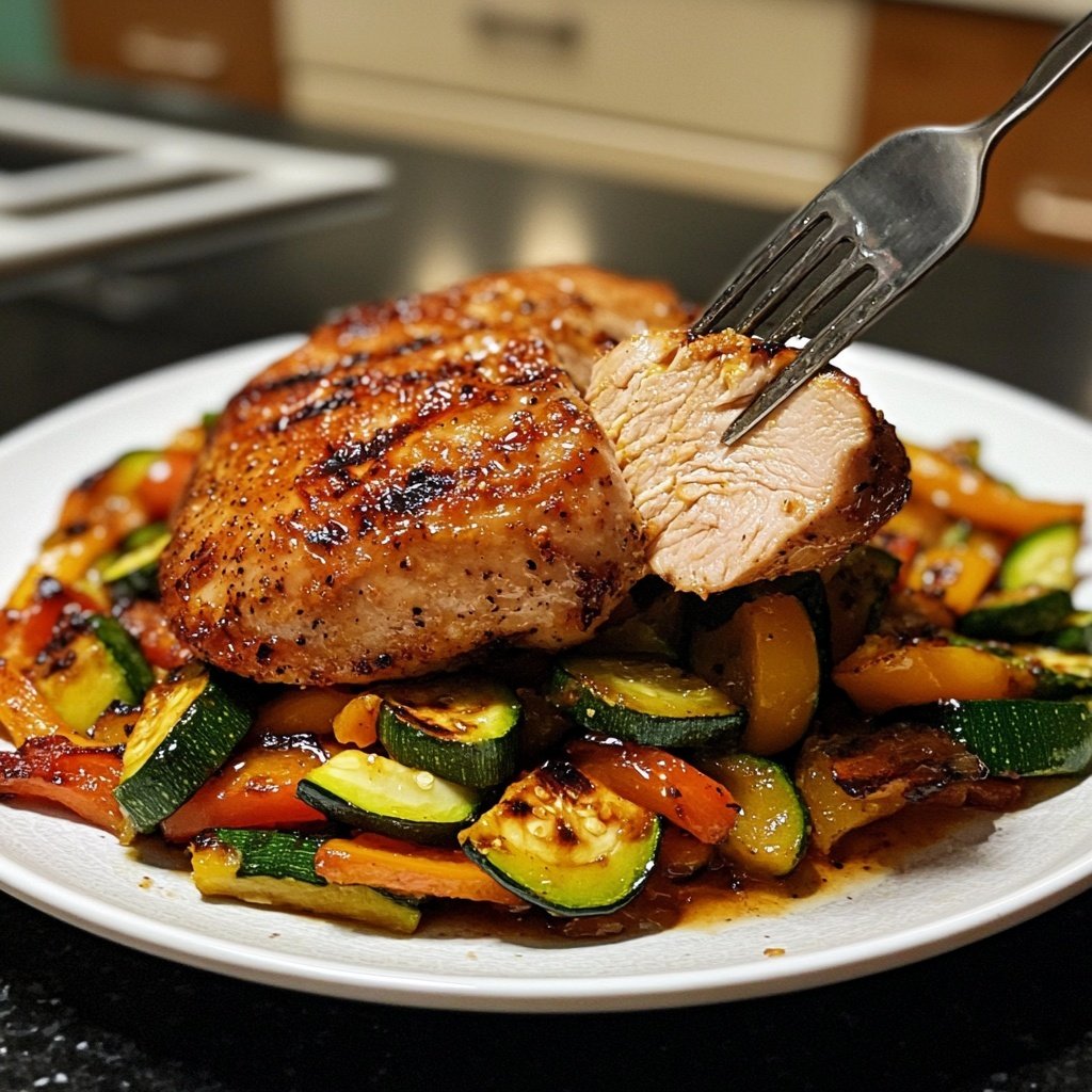 Chicken Breast with Veggies