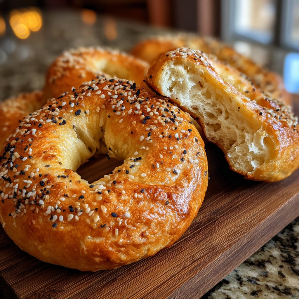 High Protein Bagels Without Yeast