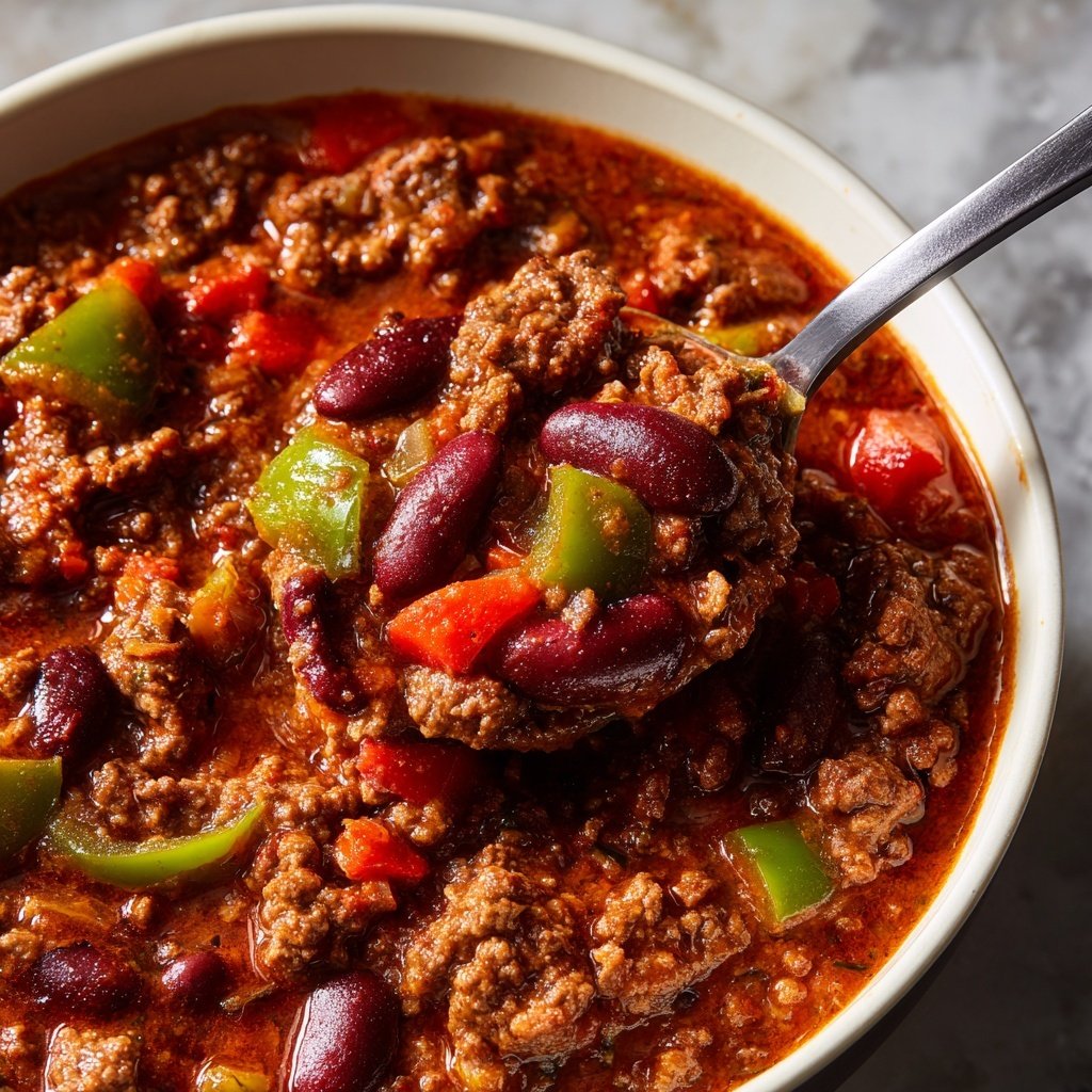 Ground Beef Chili Simple