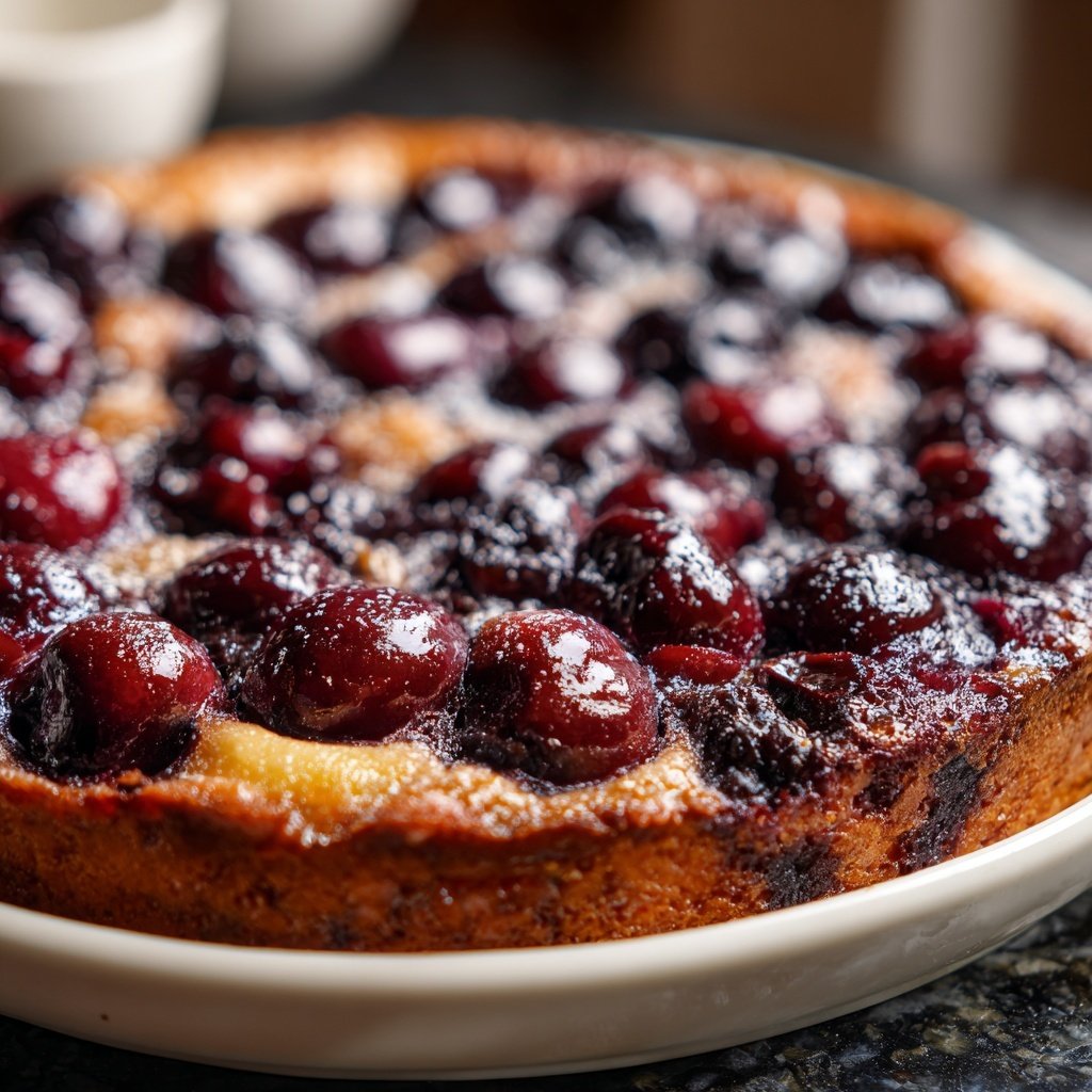 Chocolate Cherry Clafoutis