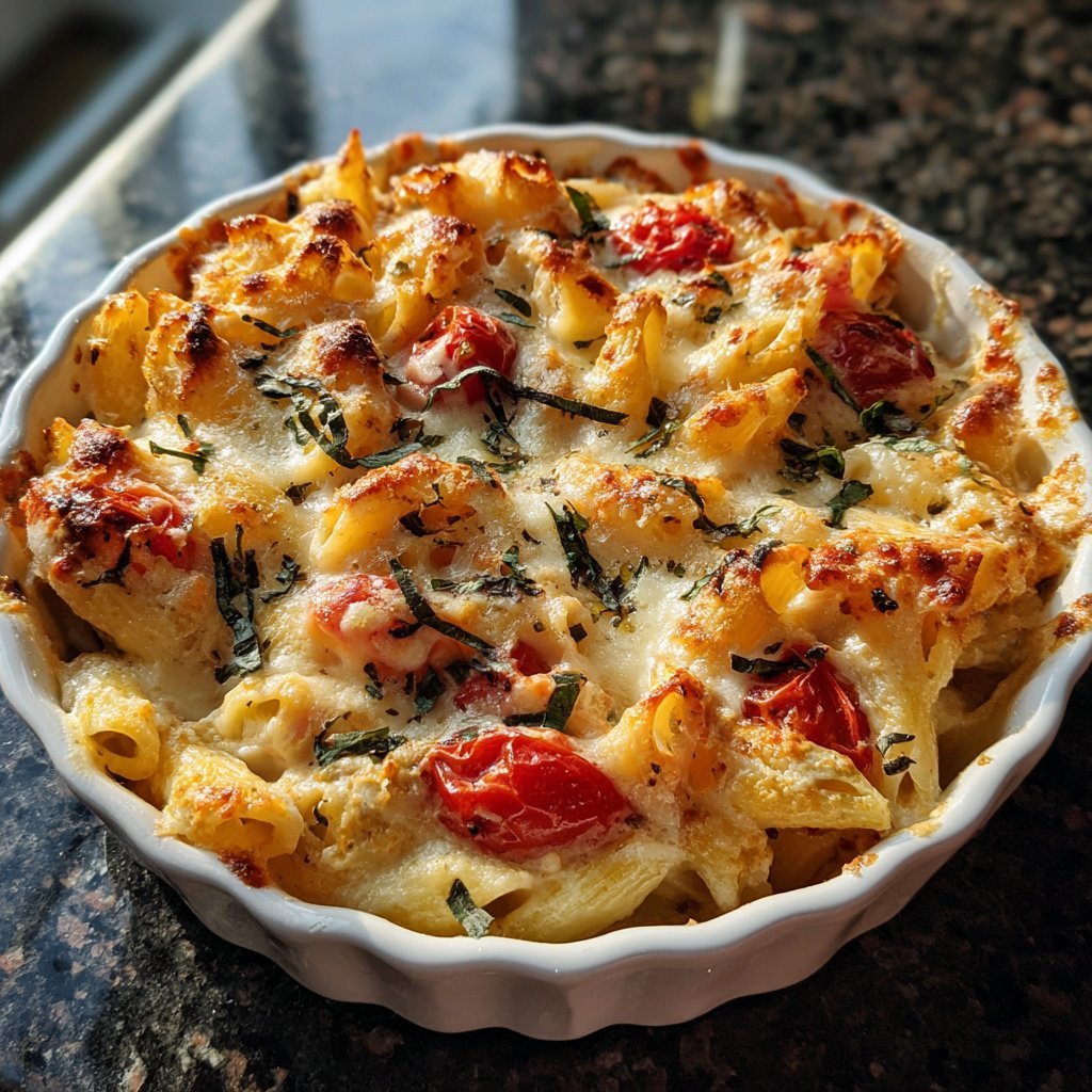 Baked Tomato Ricotta Pasta
