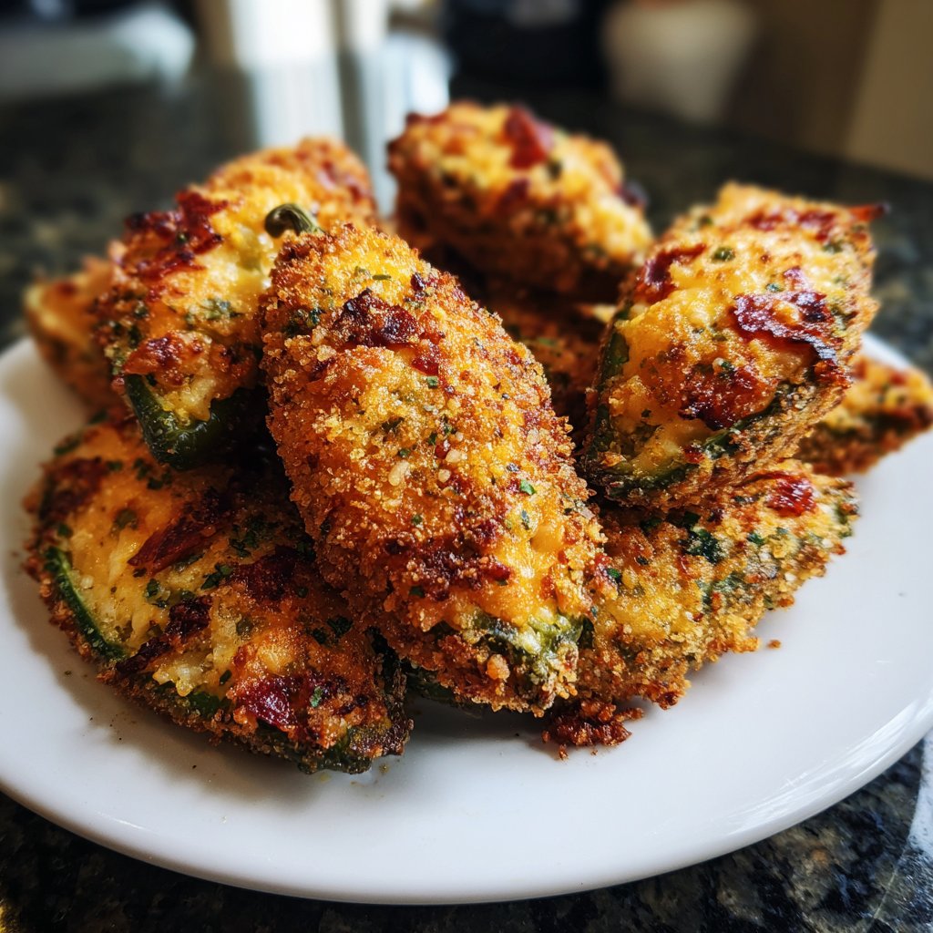 Jalapeno Poppers with Cheddar