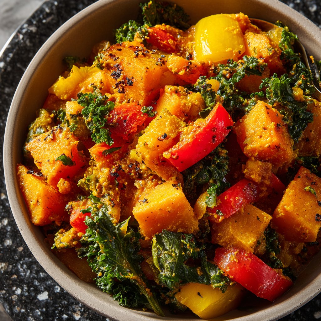 Healthy Crockpot Vegetable Curry